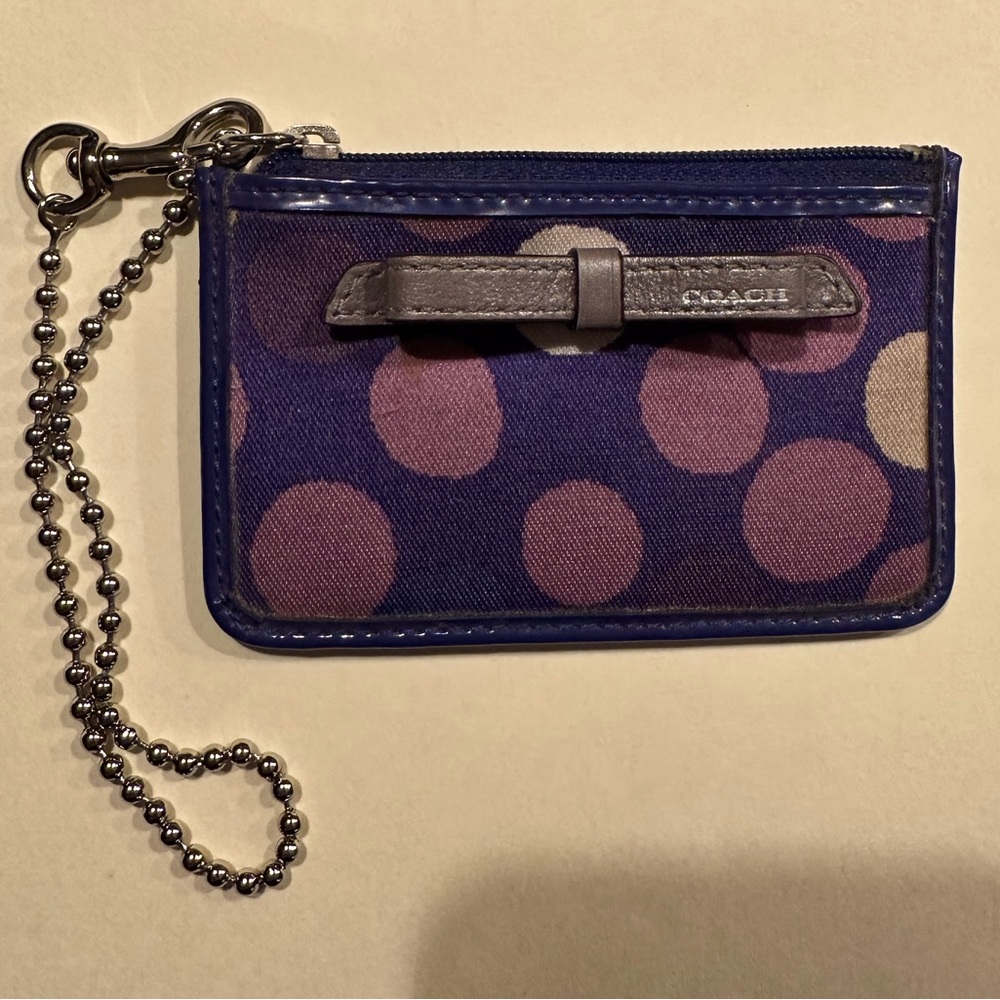 Coach mini ID case